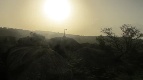 Sunset at Ntarr Binka