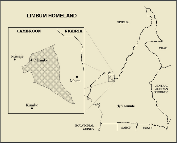 MAP OF MBUMLAND