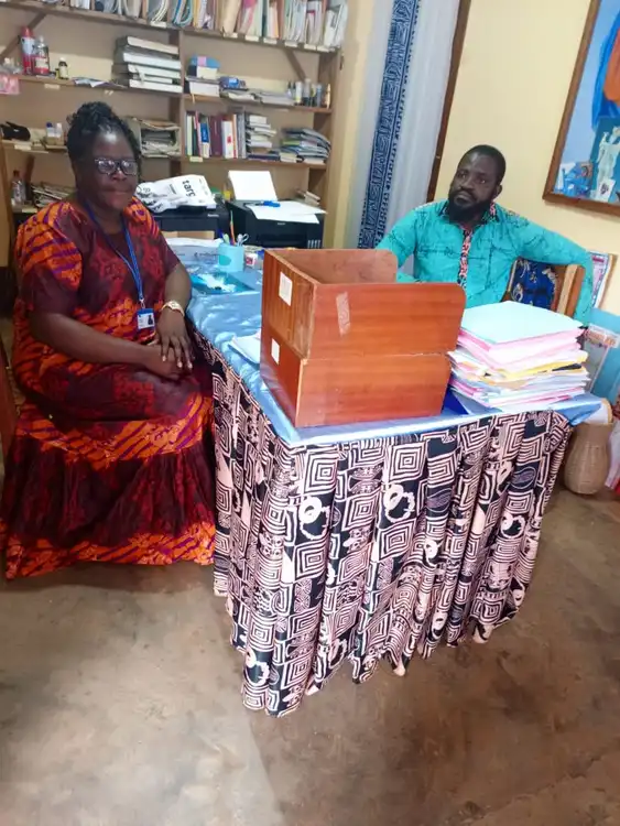 Meeting with the reverend father