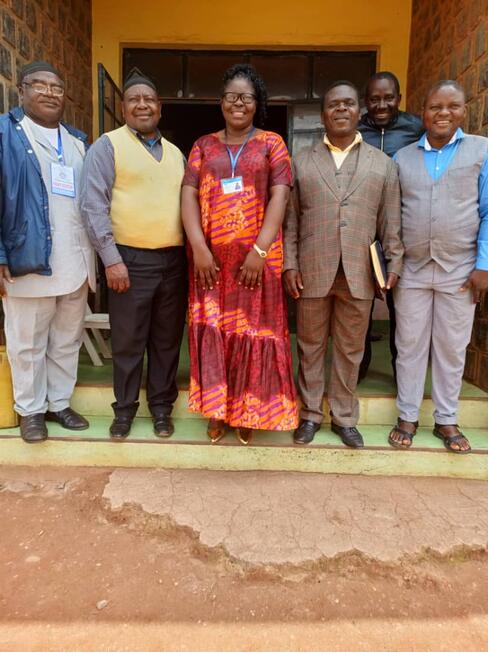 project facilitator with literacy consultant and field pastor with ICC